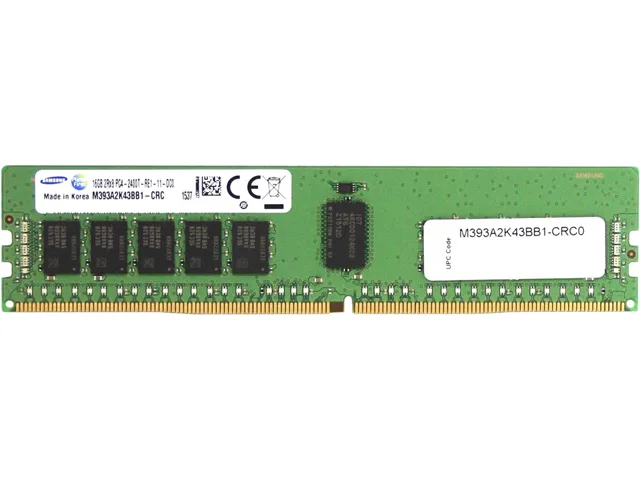 SAMSUNG SAMSUNG M393A2K43BB1-CRC 16GB DDR4 2400 CL17 ECC Registered server RAM — product photo