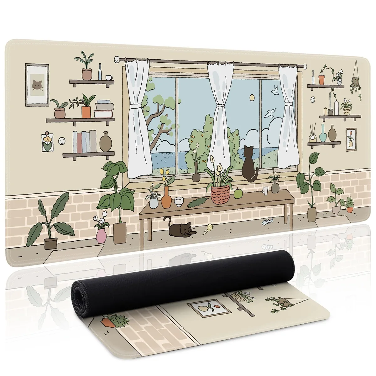 SMY Lighting SMY Lighting Gaming Mouse Pad Blue 31.5 x 11.8in 3mm — product photo