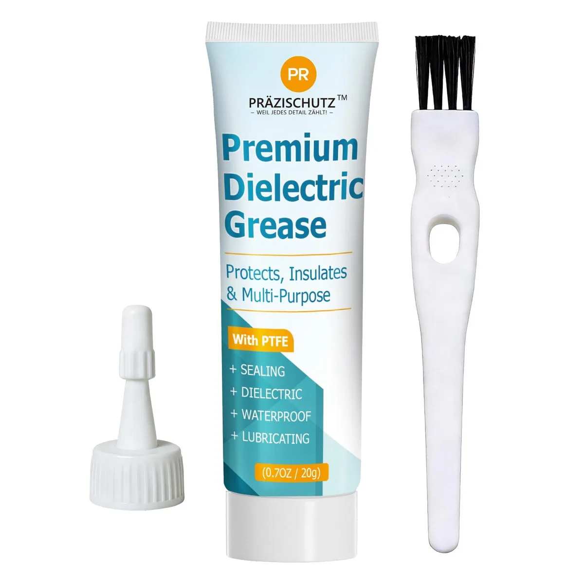 Small white tube of dielectric grease, 20g
