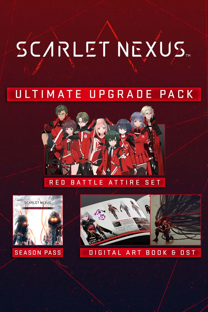 Bandai Namco Entertainment America Inc Bandai Namco Entertainment America Inc 66369 SCARLET NEXUS Ultimate Upgrade Pack downloadable game — product photo