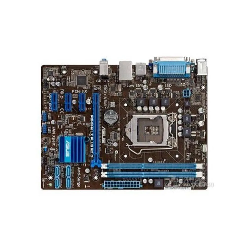 ASUS ASUS P8H61-M LX PLUS R2.0 Intel H61 motherboard 16GB DDR3 — product photo