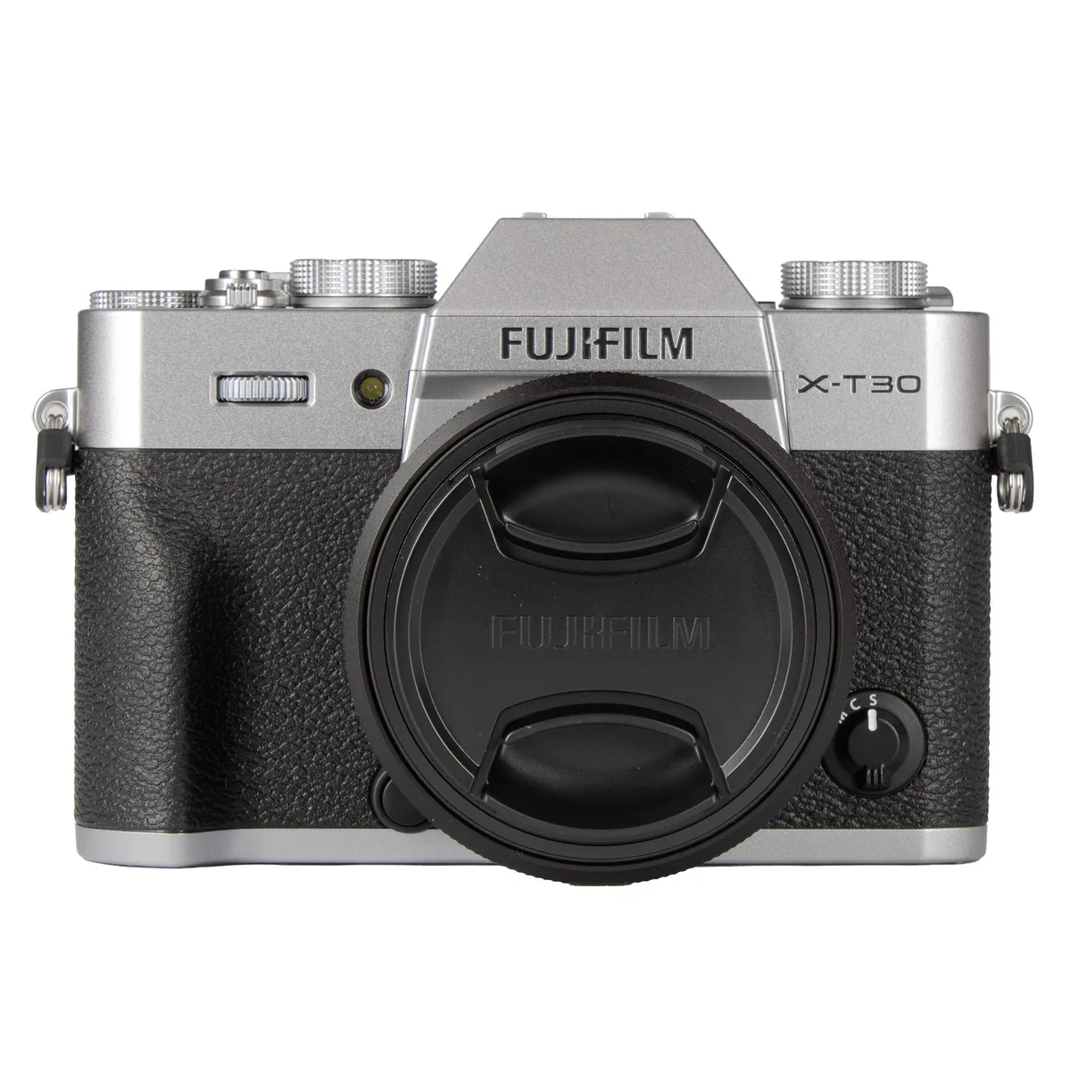 FUJIFILM FUJIFILM X-T30 III compact mirrorless camera with XC13-33mmF3.5-6.3 OIS lens kit Silver — product photo