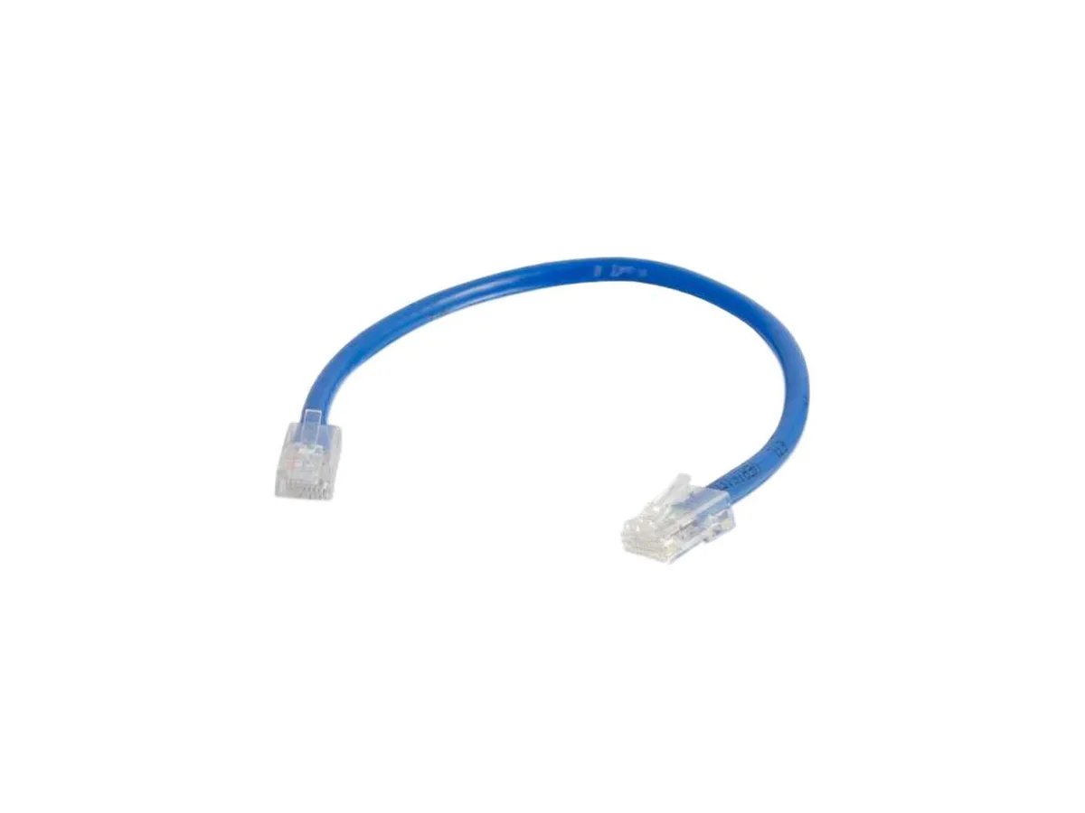 sakose sakose 04085 Cat6 network ethernet cable Blue 1 ft .30 m 2 pack — product photo