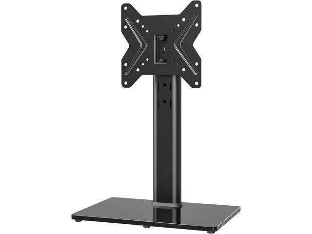 LORDWORLD LORDWORLD Universal Swivel Table Top TV Stand 19-43in 90° Swivel 4-Level Height 99lbs — product photo