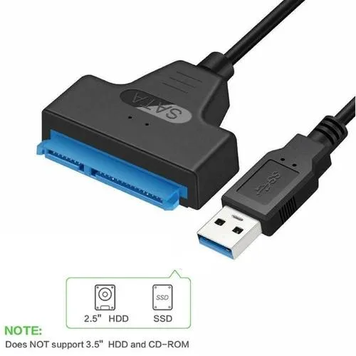 NShi NShi USB 3.0 to 2.5" SATA III Adapter Cable Red 1.8 in — product photo