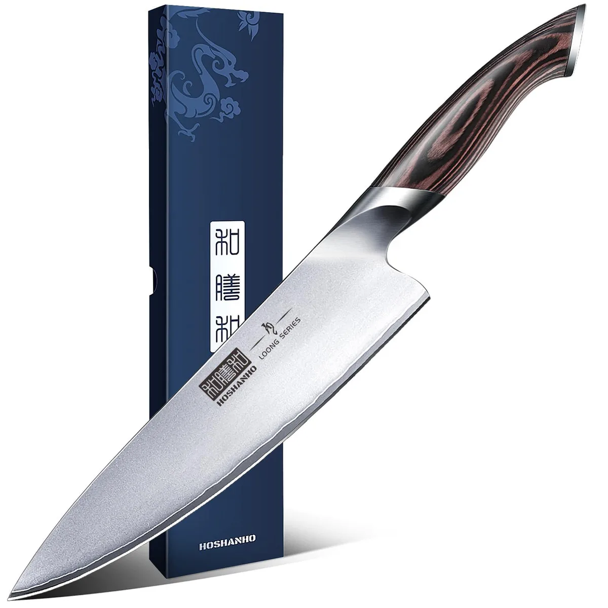 HOSHANHO HOSHANHO AUS-10 Chef Knife 8 inch Loong Series Cutlery — product photo