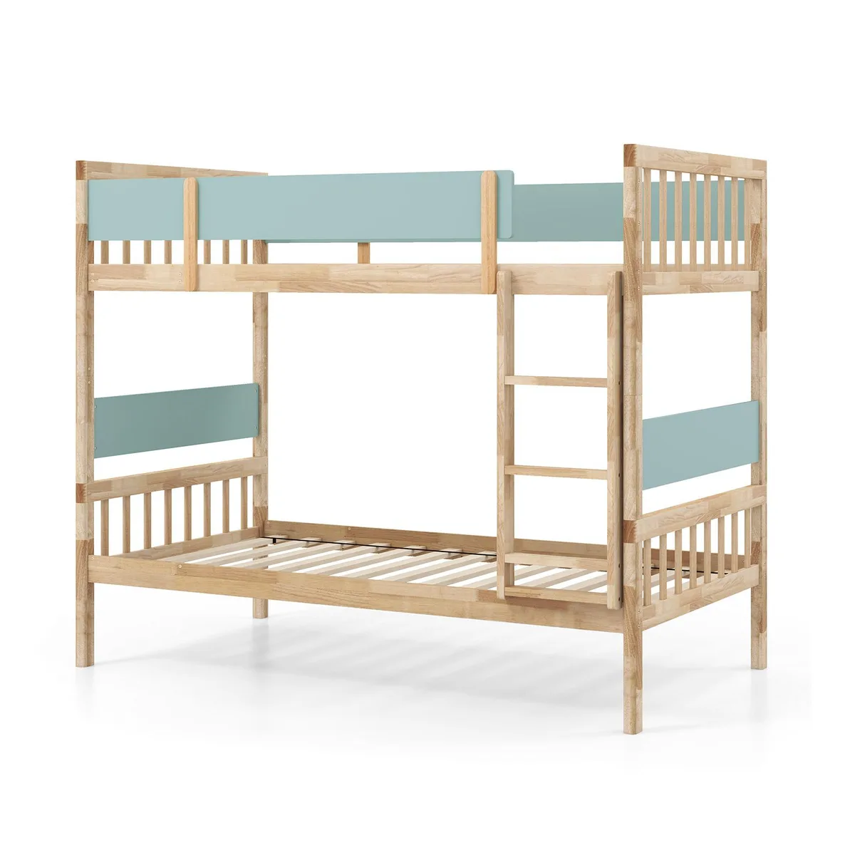 SlickBlue SlickBlue Twin Bunk Bed Natural 11" Under-bed Clearance — product photo