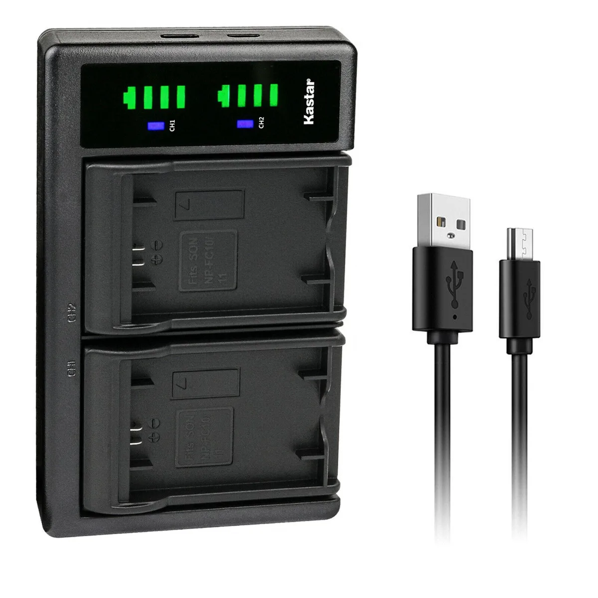Kastar Kastar LTD2 USB Dual Charger for Sony NP-FC10/FC11 — product photo