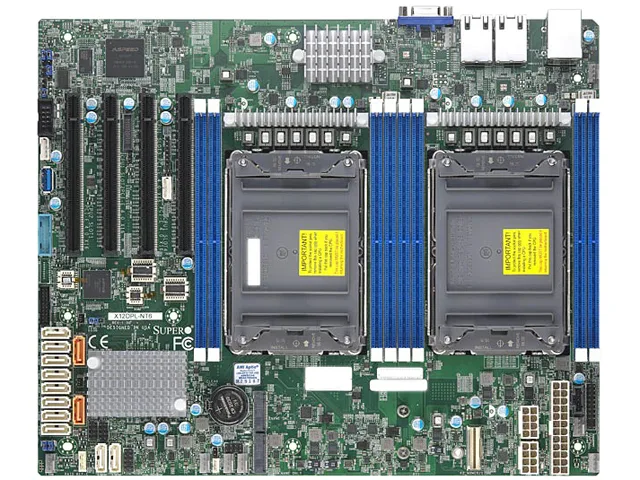 Supermicro Supermicro MBD-X12DPL-NT6-O server motherboard dual LGA-4189 8 DDR4 3200 — product photo