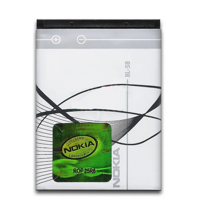 Nokia Nokia 5320 BL-5B cell phone battery 890mAh 3.7V — product photo