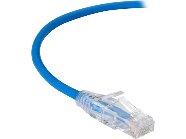 Black Box Corporation Black Box Corporation C6APC28-BL-10 network ethernet cable CAT6A 28-AWG 500-MHz 10-ft Blue — product photo