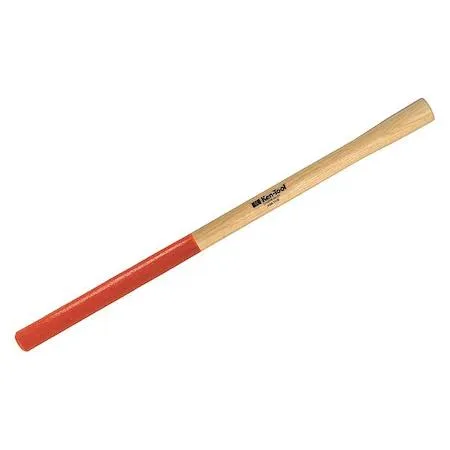 Wooden bead breaker handle brown orange finish thirty inches long