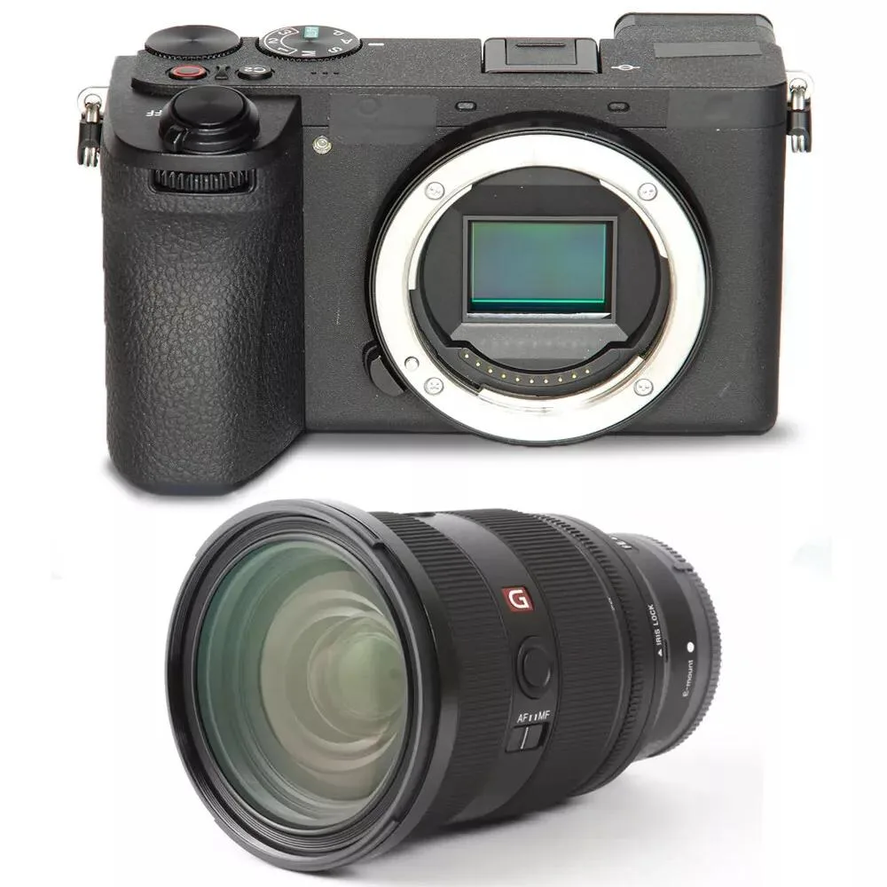 Sony Sony a6700 26MP APS-C Compact Mirrorless Camera with FE 24-70mm f/2.8 GM II Lens — product photo