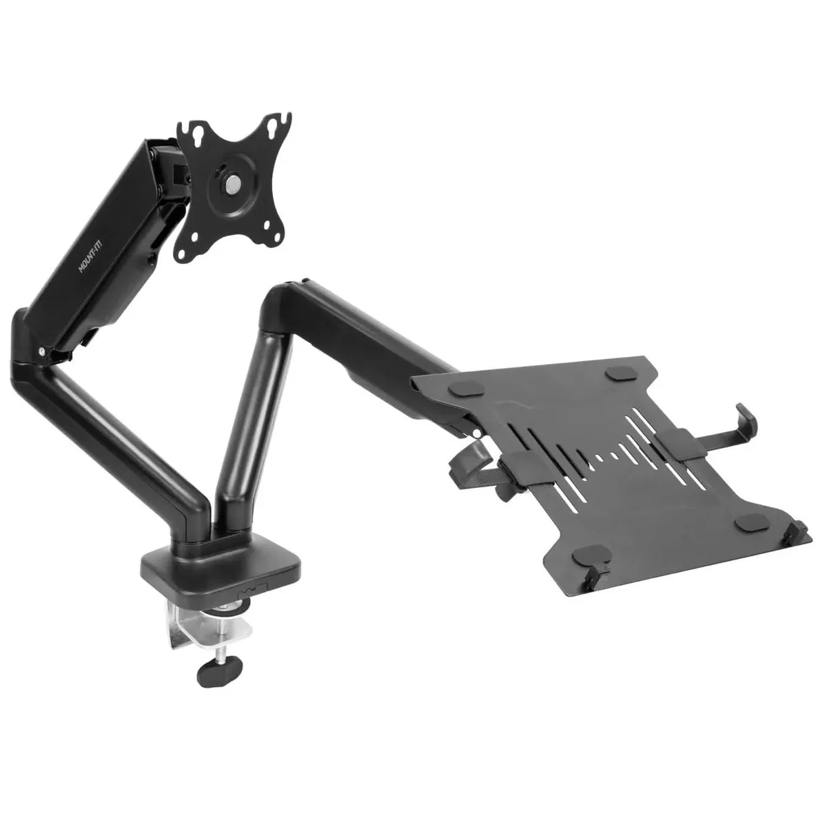 Mount-It Mount-It 6352LTMN Dual Monitor and Laptop Desk Mount — product photo