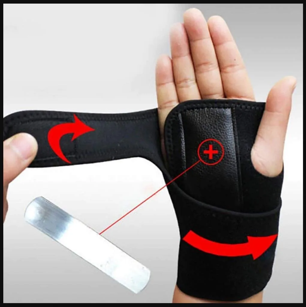 faibia faibia Regain R1 Wrist Brace Glove Black 10 oz — product photo