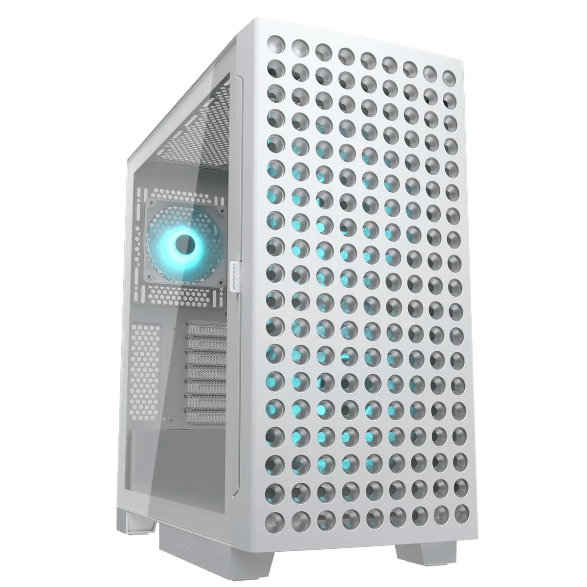 COUGAR COUGAR AIRFACE ECO RGB PC Case White 180mm PWM Fans 120mm ARGB Fan 390mm GPU — product photo