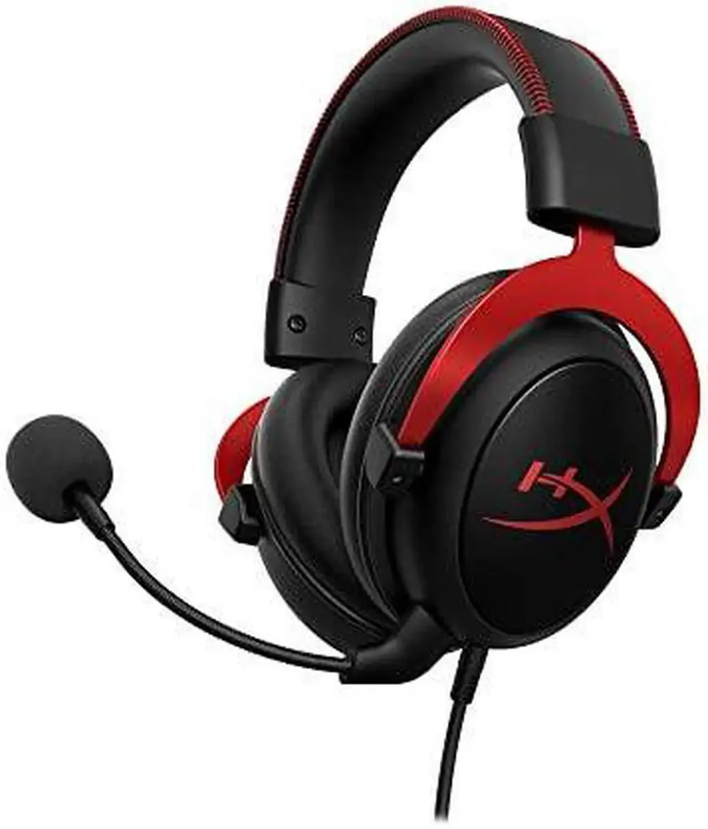 HyperX HyperX Cloud II 4P5M0AA gaming headset – Red — product photo