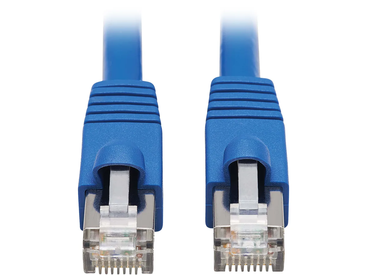 Tripp Lite Tripp Lite N261P-050-BL Cat6a F/UTP network ethernet cable 50 ft blue — product photo