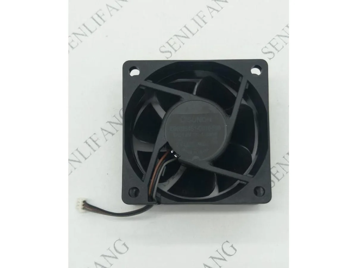 Fans Fans 6025 60x60x25mm DC 12V 1.56W 3-wire case fan — product photo