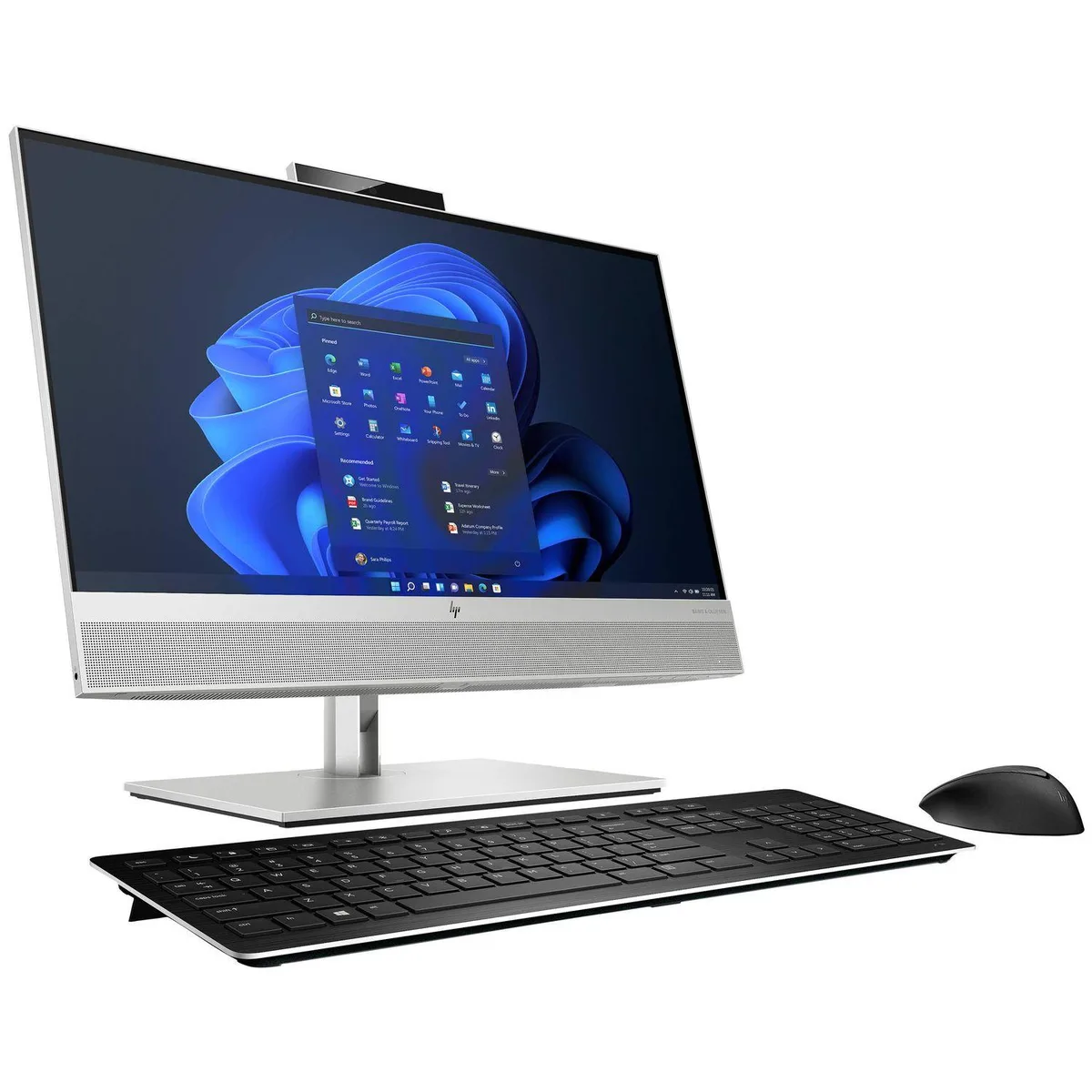 HP HP EliteOne 800 G6 24" i5-10500 16GB 256GB NVMe Win 11 Pro B Grade Silver — product photo