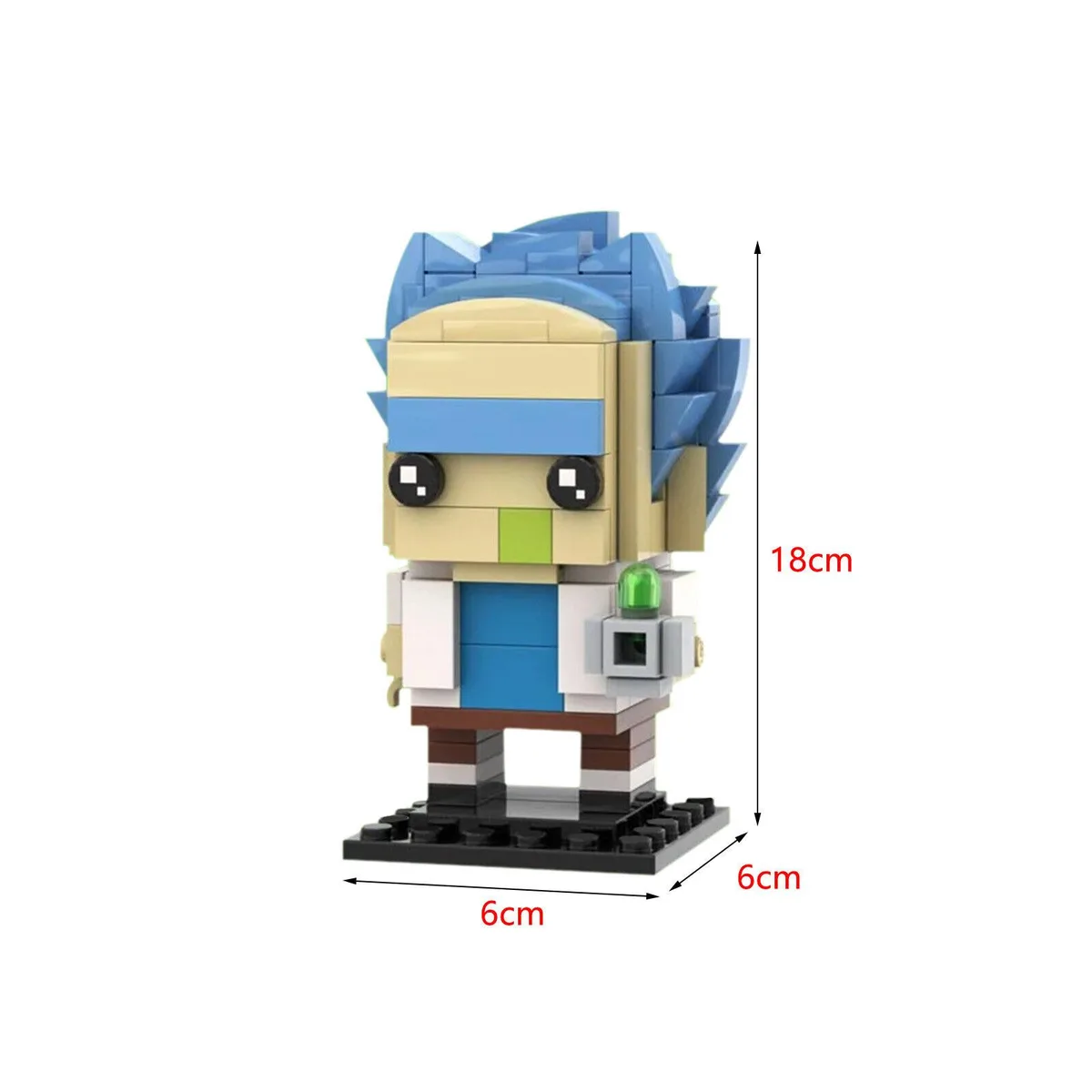ZITIANYOUBUILD ZITIANYOUBUILD C4605 Rick Sanchez 142-Piece Building Set — product photo
