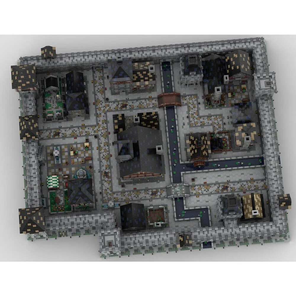ZITIANYOUBUILD ZITIANYOUBUILD MOC-88654 Medieval Castle 52 Modules 48241 Parts educational — product photo