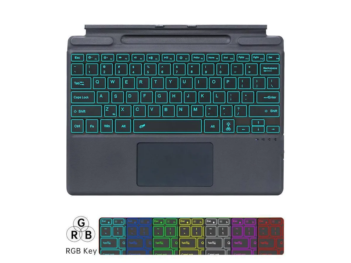 BONAEVER BONAEVER Type Cover for 13 inch Surface Pro 10/9/8/X Black — product photo