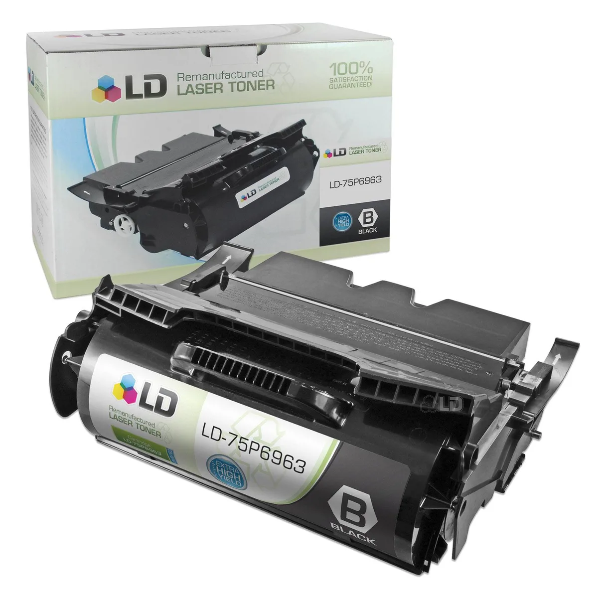 LD Products LD Products 75P6963 Extra High Yield Black Toner Cartridge 32000 pages — product photo