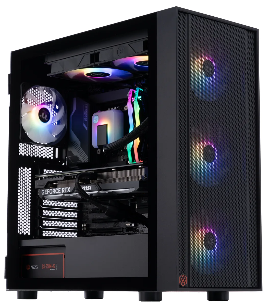 ABS ABS EA14900KF4070TI gaming PC i9-14900KF RTX 4070 Ti 32GB 2TB — product photo