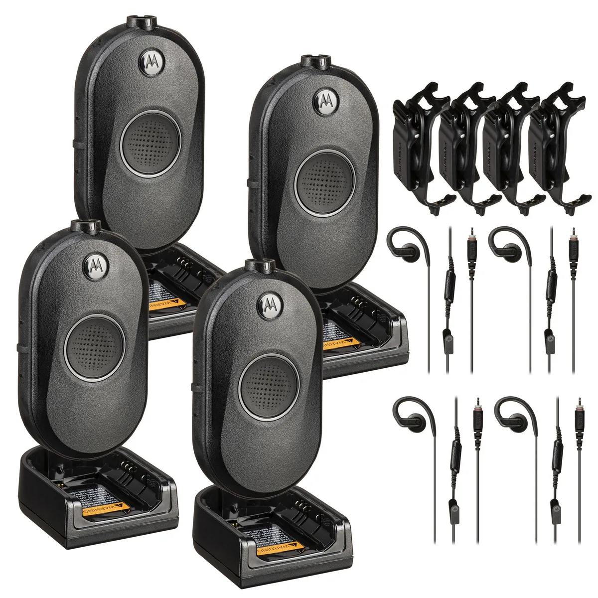 Motorola Motorola CLP1080e 8-Channel UHF Two-Way Radio 4-Pack — product photo