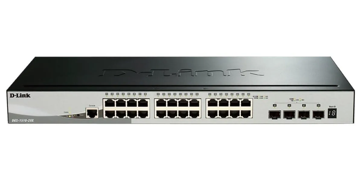D-Link D-Link DGS-1510-28X 28-Port Smart Managed Switch 2 in 1 accessory — product photo