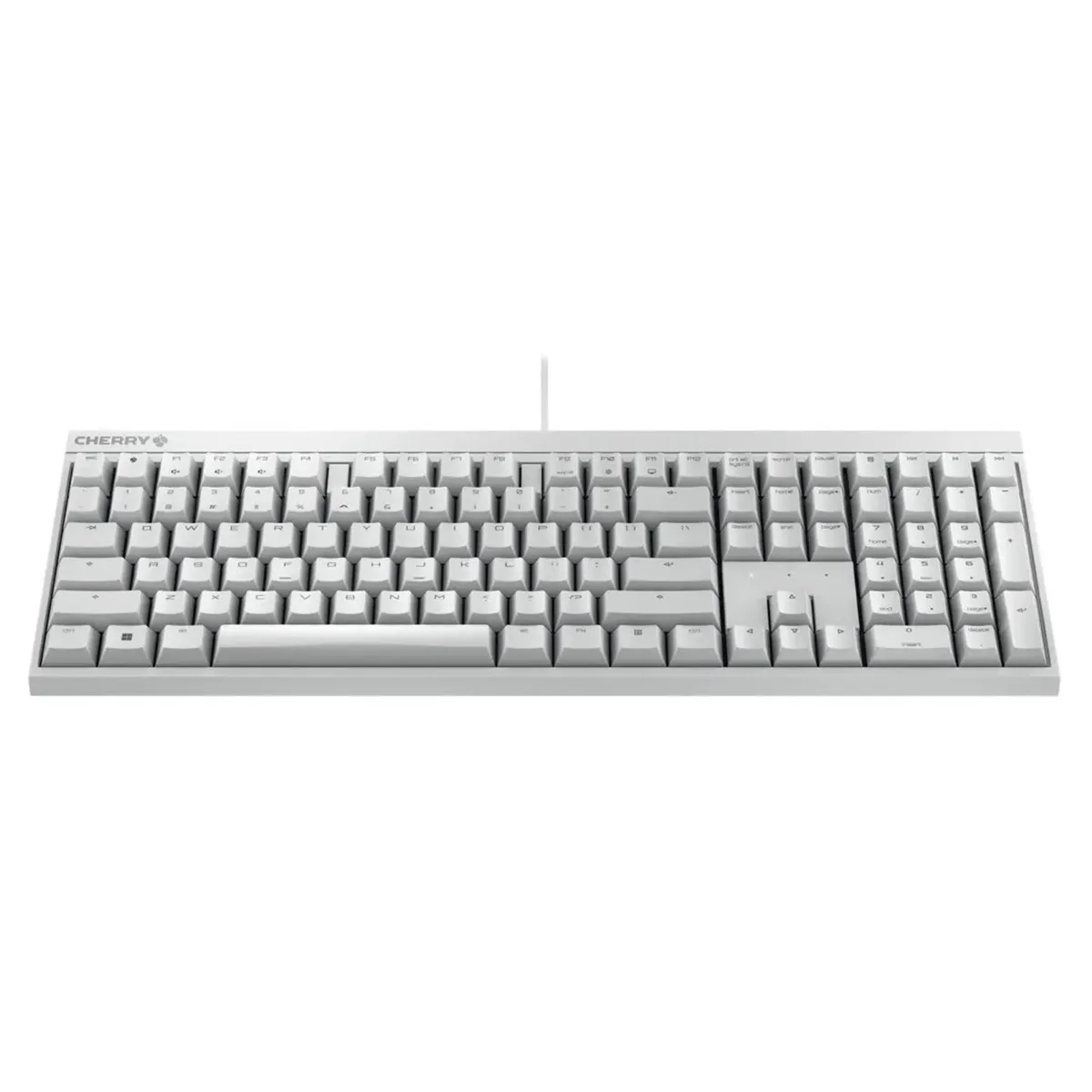 Cherry Cherry MX-BOARD 2.0S Mechanical Gaming Keyboard, 109-key, White, Red Switch — product photo
