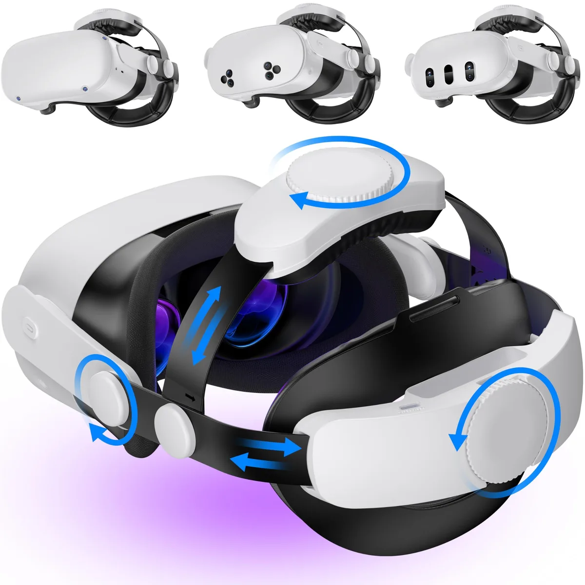 Kawaye MQ2000-UT-US VR accessory adjustable head strap dual knobs — product photo