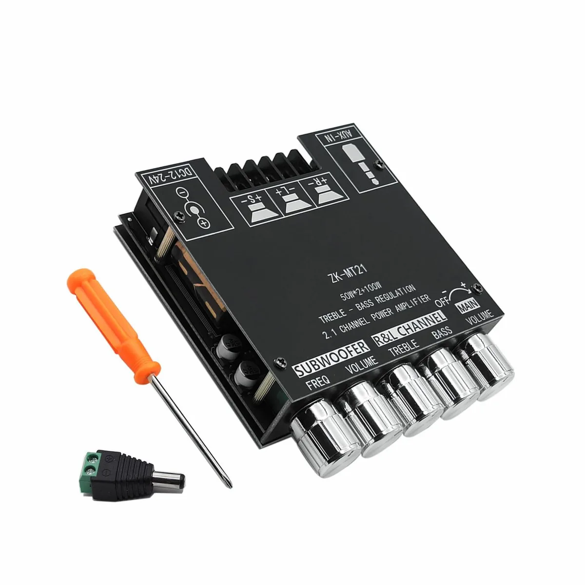  Pyle JA-MT21 2.1 Bluetooth 5.0 Amplifier Board 50W+50W+100W — product photo