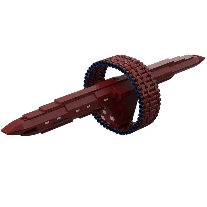 ZITIANYOUBUILD ZITIANYOUBUILD MOC-112806 Vulcan Suurok-class Warship 754 Parts — product photo