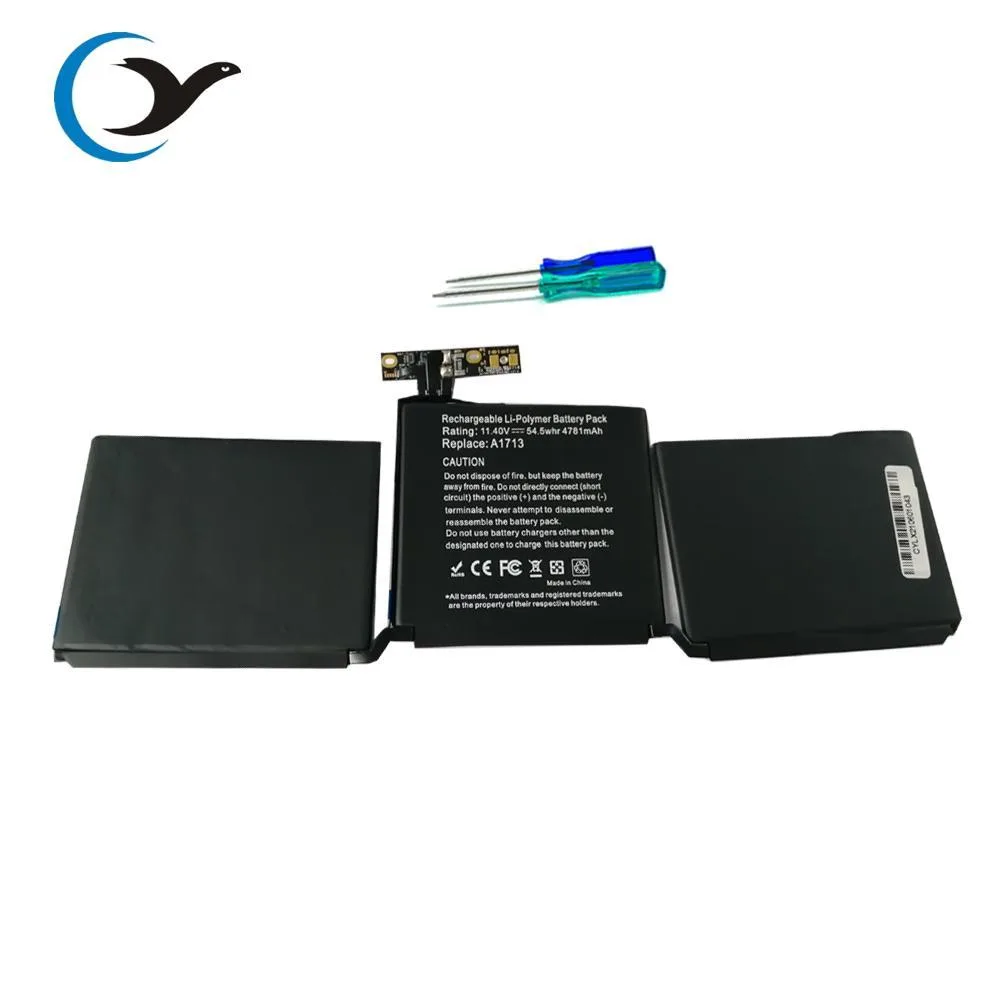 CY CY laptop battery A1713 for MacBook Pro 13" Retina 2016-2017 — product photo