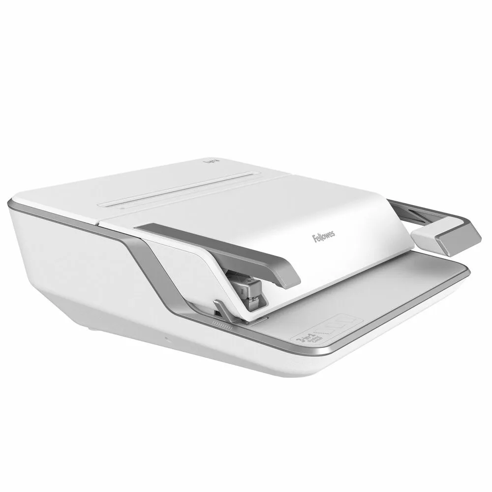 FELLOWES FELLOWES 5603001 Lyra 3-in-1 Comb Binding Machine 30 Sheet White/Gray — product photo