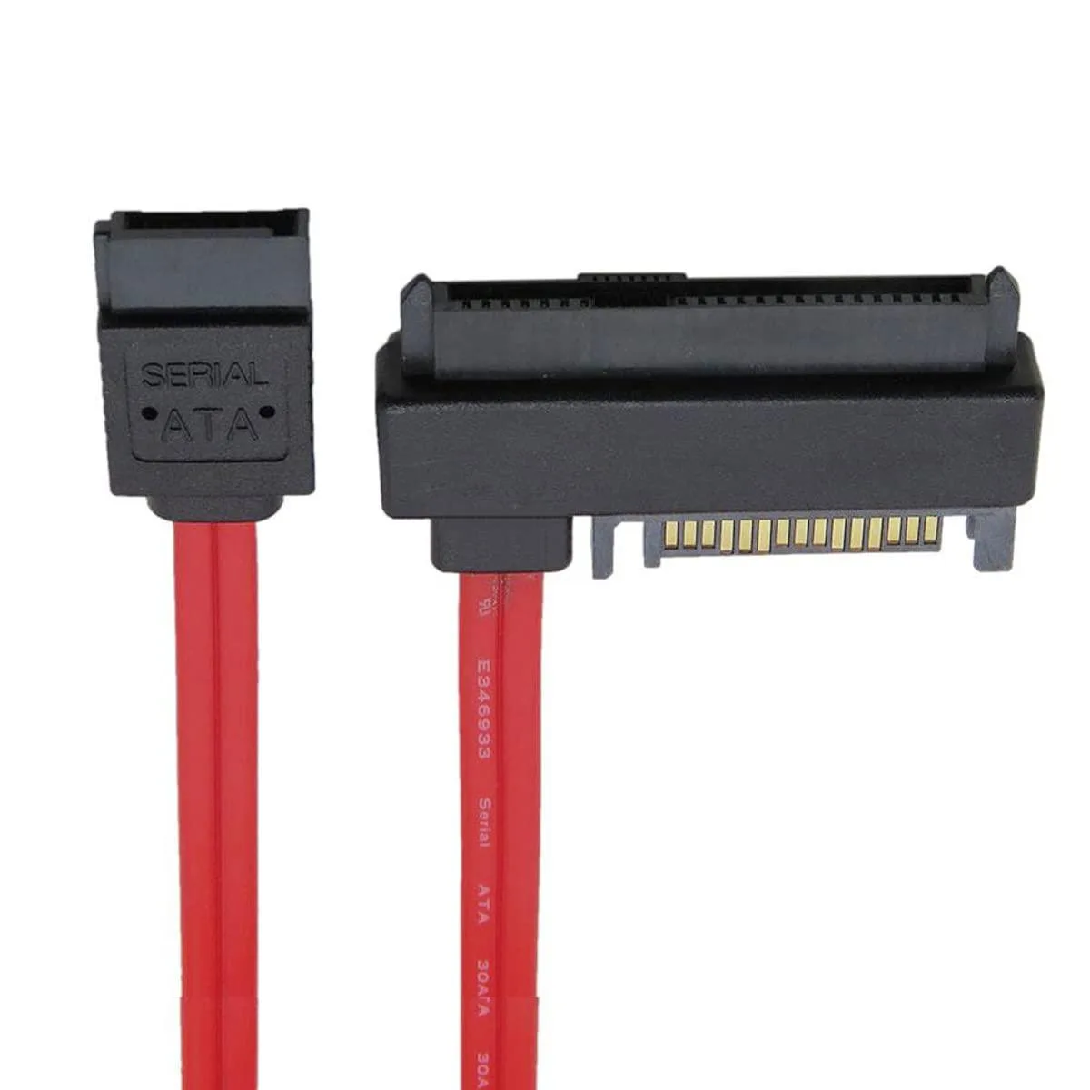 Vszerda Vszerda SAS Cable SFF-8482 29 Pin to SATA 22Pin with 15 Pin Power 10cm — product photo