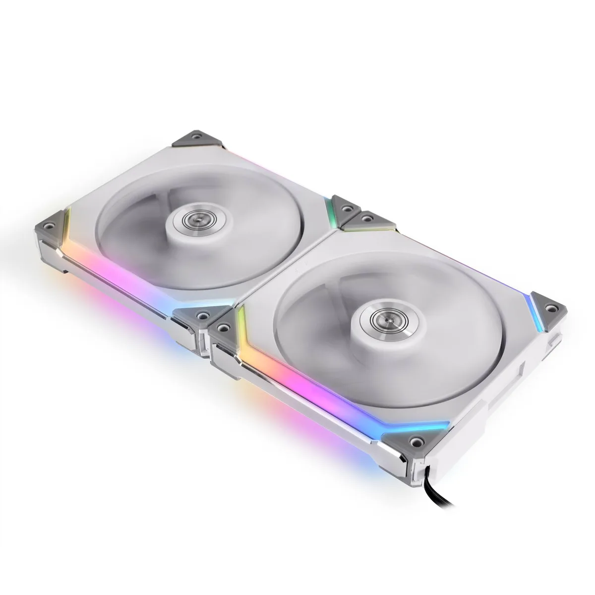 Lian Li Lian Li UF-SL140-2W 2×140mm ARGB white case fan pack — product photo