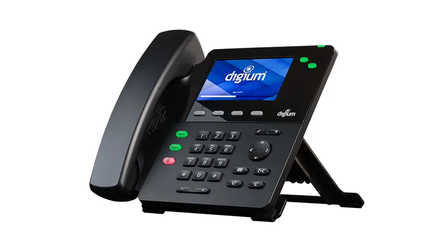 Digium Digium 1TELD062LF D62 phone 4.3 inch 2 line keys dual Gigabit PoE — product photo