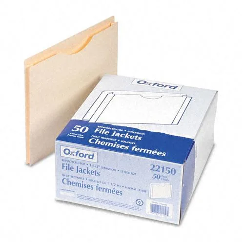 Esselte Esselte Pendaflex File Jacket 1 1/2 Inch Expansion Manila 50/Box 22150 — product photo