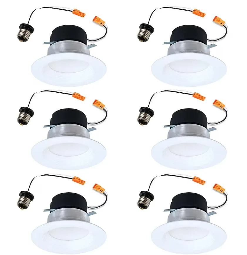 Halo Halo 600-Lumen 5-CCT Dimmable Recessed Downlight 6-Pack — product photo