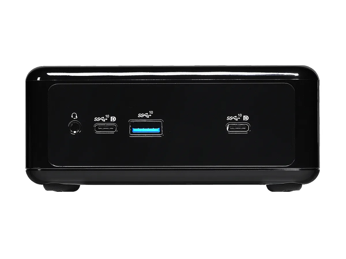 ASRock Industrial ASRock Industrial NUC BOX-1165G7 barebone mini PC i7-1165G7 4.7 GHz DDR4 64 GB — product photo