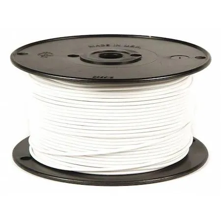 Value Brand Value Brand 12 AWG GPT Primary Wire White 500 ft 60V 87-6507 — product photo