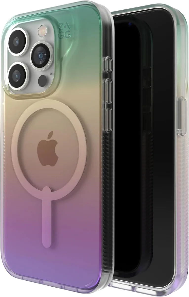 ZAGG ZAGG Milan Snap iPhone 15 Pro Case Iridescent accessory — product photo