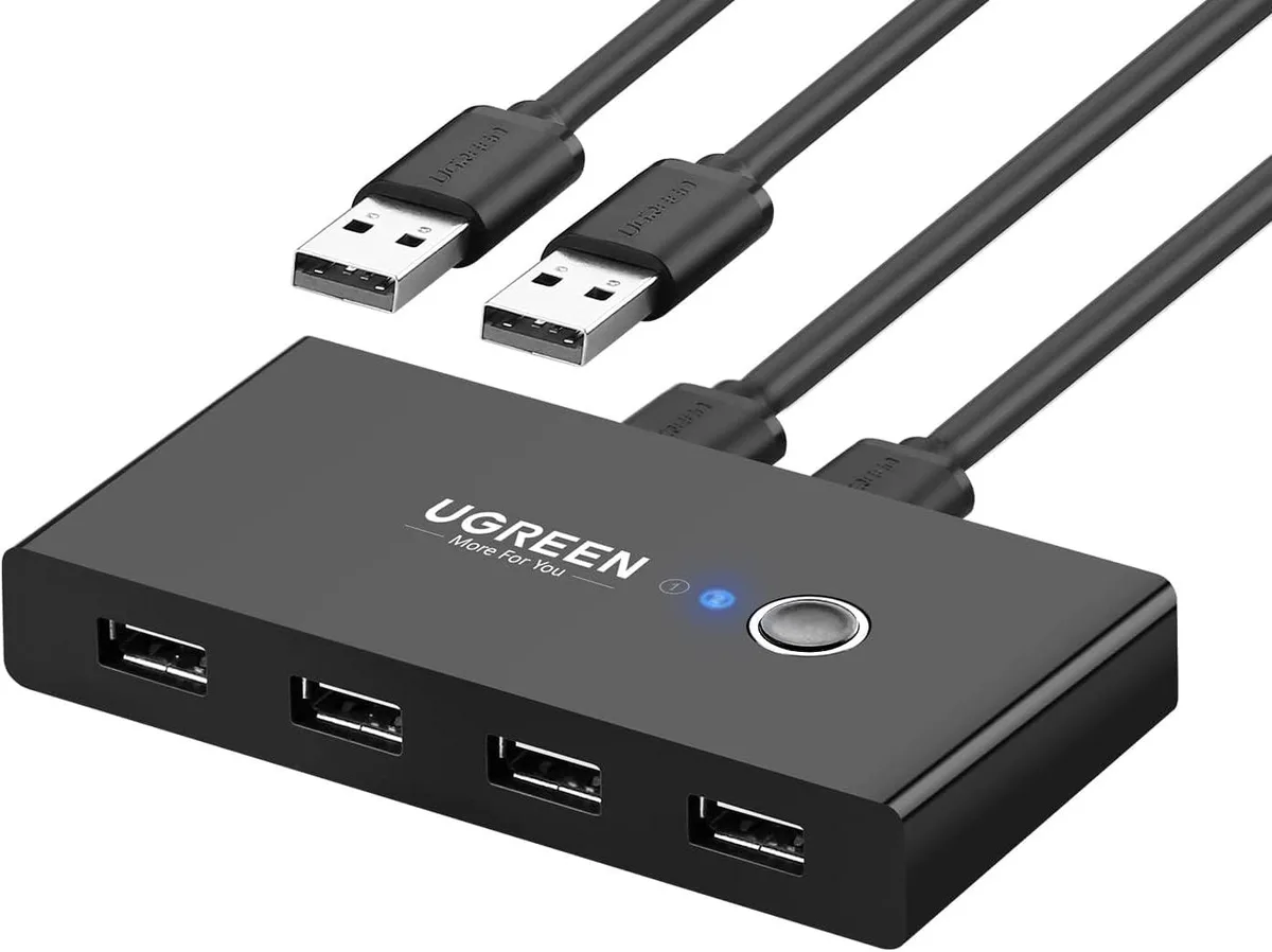 Explus-C Explus-C 2-Port 4-Device USB 2.0 KVM Switch — product photo