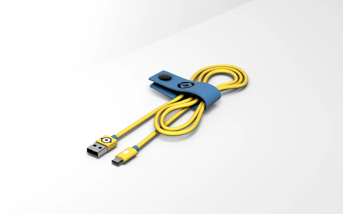 tribe-tech tribe-tech Minions Carl Micro USB Cable 120cm — product photo