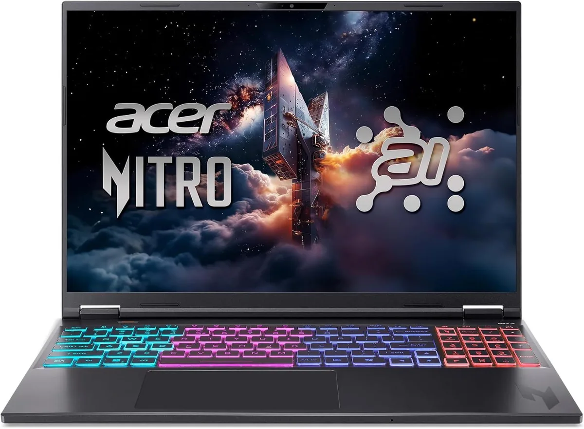 Acer America Acer Nitro 16S AI AN16S-61-R7YL laptop Ryzen AI 7 350 RTX 5060 16GB 1TB 16" WUXGA 180Hz — product photo