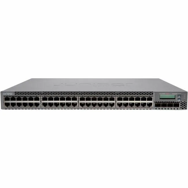 HPE Juniper Networking HPE Juniper Networking EX3300-48T-BFProduct 48-port Layer 3 network switch — product photo