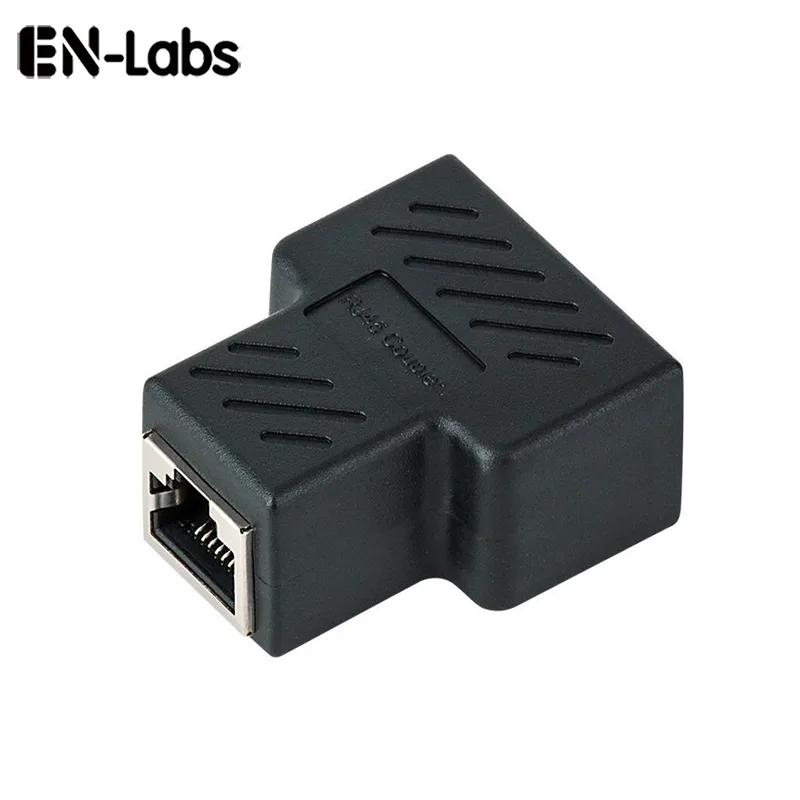 EN-Labs EN-Labs RJ45SPL1X2 RJ45 splitter adapter network connector — product photo